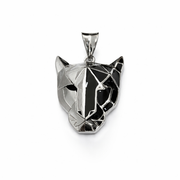 Geometric Panther Pendant – Ruaab Exclusive 925 Silver