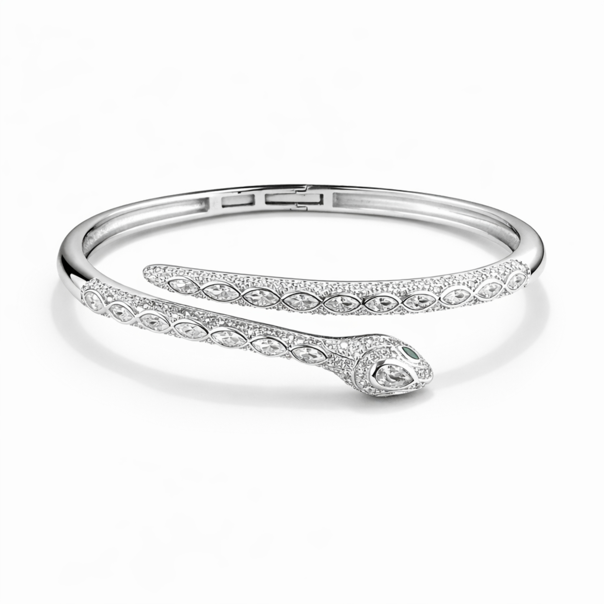 Serpent Grace Kada – 925 Silver