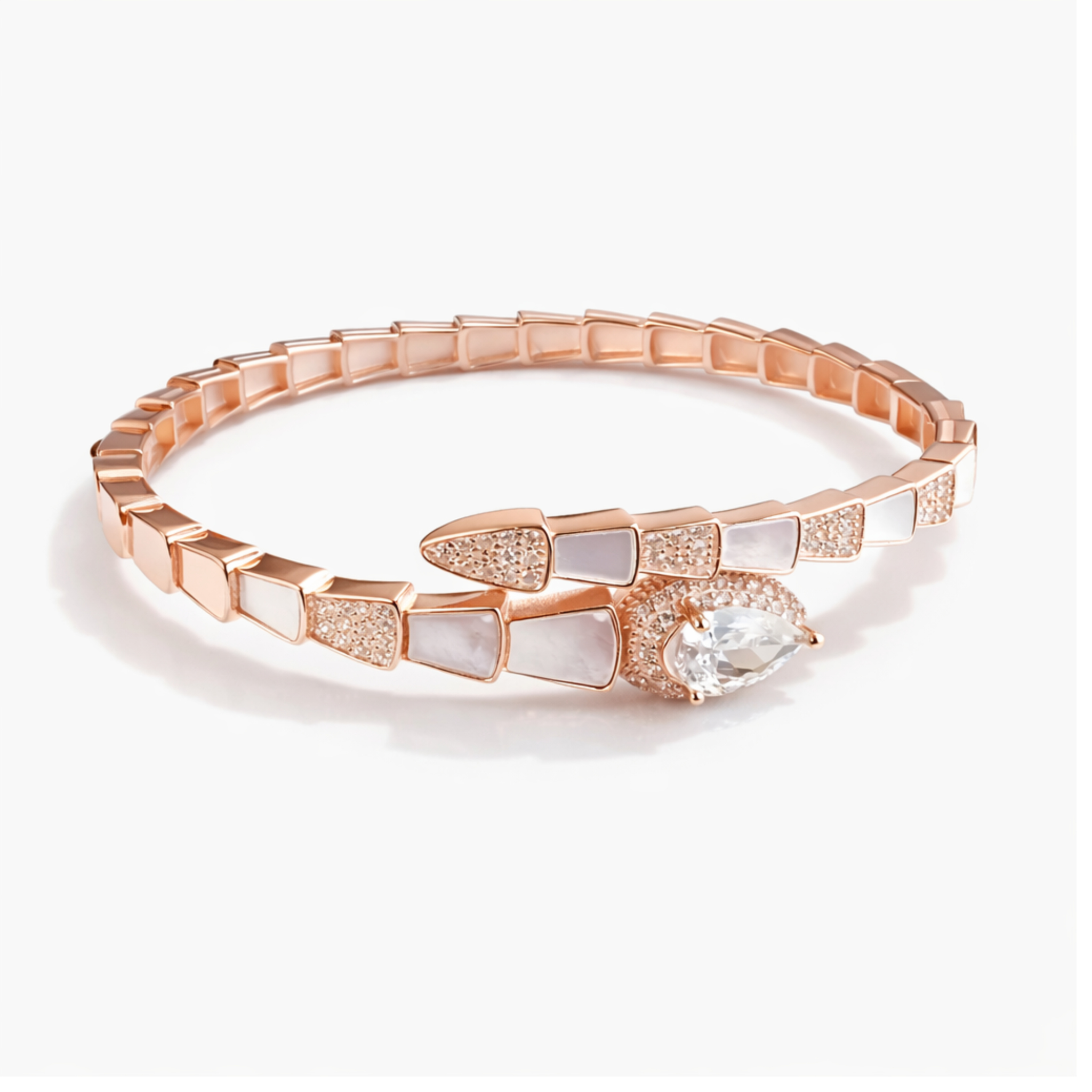 Serpentine Luxe Kada – 925 Silver
