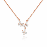 Butterfly Drop Necklace – 925 Silver