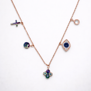 Nazar Charm Luxe Necklace – 925 Silver