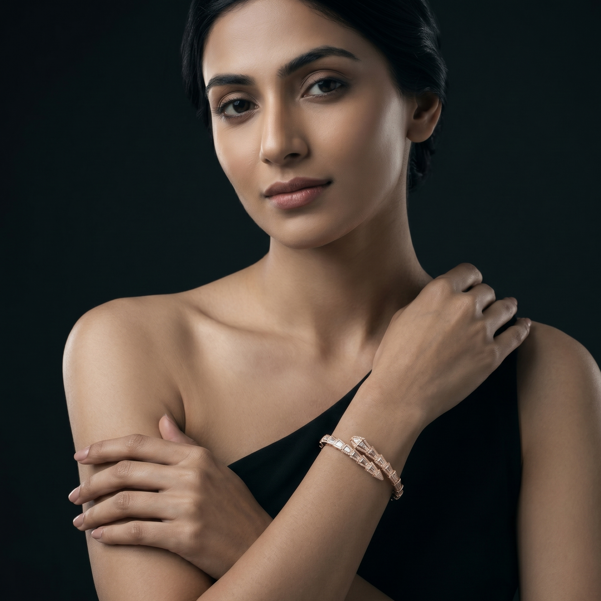 Serpentina Luxe Bracelet | 925 Silver Imported Jewellery | Ruaab