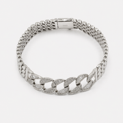 Iced Infinity Link Bracelet