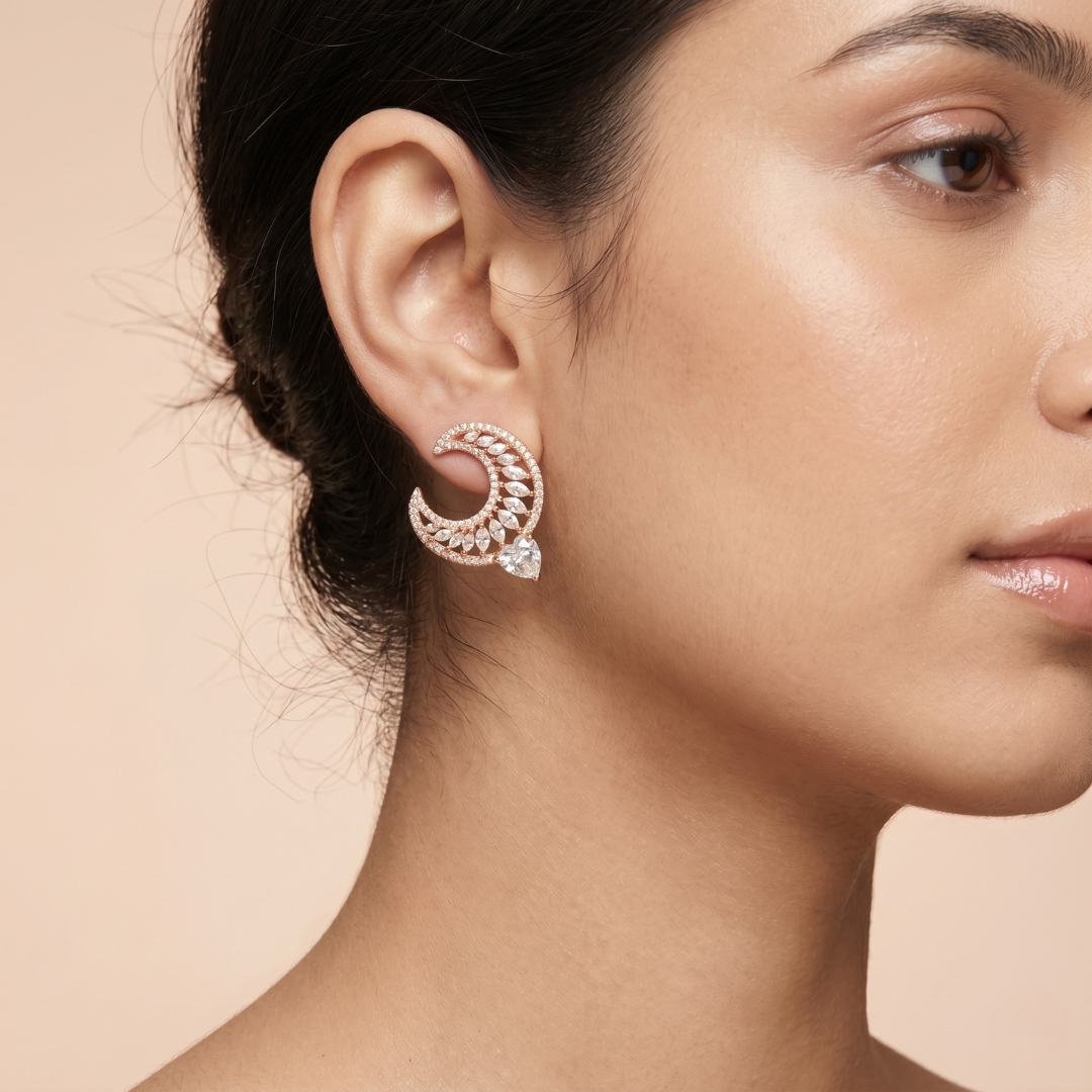 Luna Royale Diamond Studs
