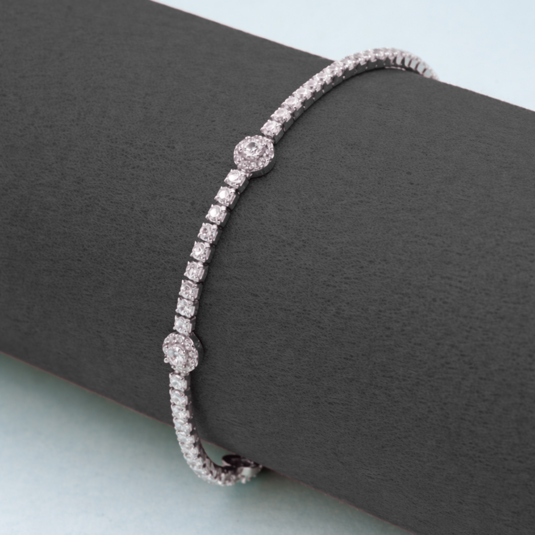 Minimal Tennis Bracelet