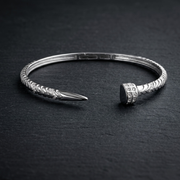 Nail Torque Kada – 925 Silver