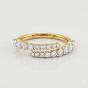 Ruaab Curve Glow Lab Grown Diamond Ring