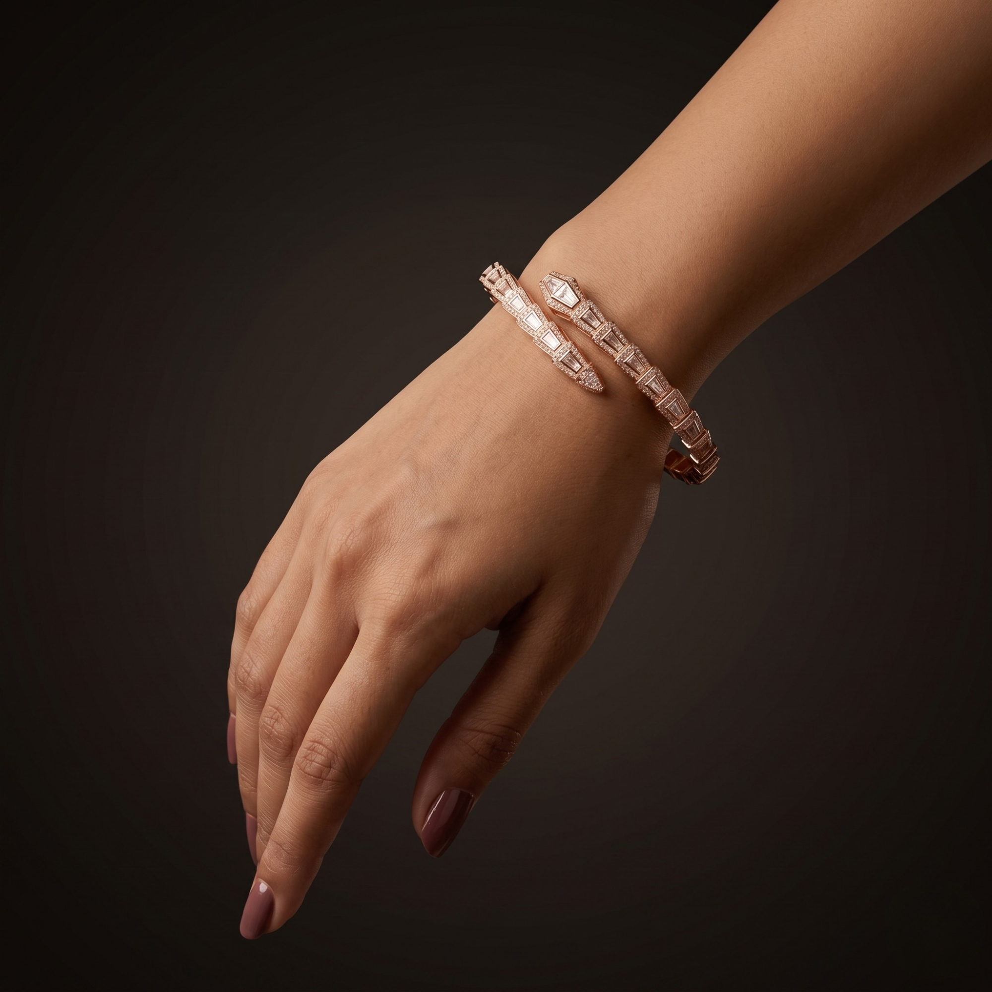 Serpentina Luxe Bracelet | 925 Silver Imported Jewellery | Ruaab