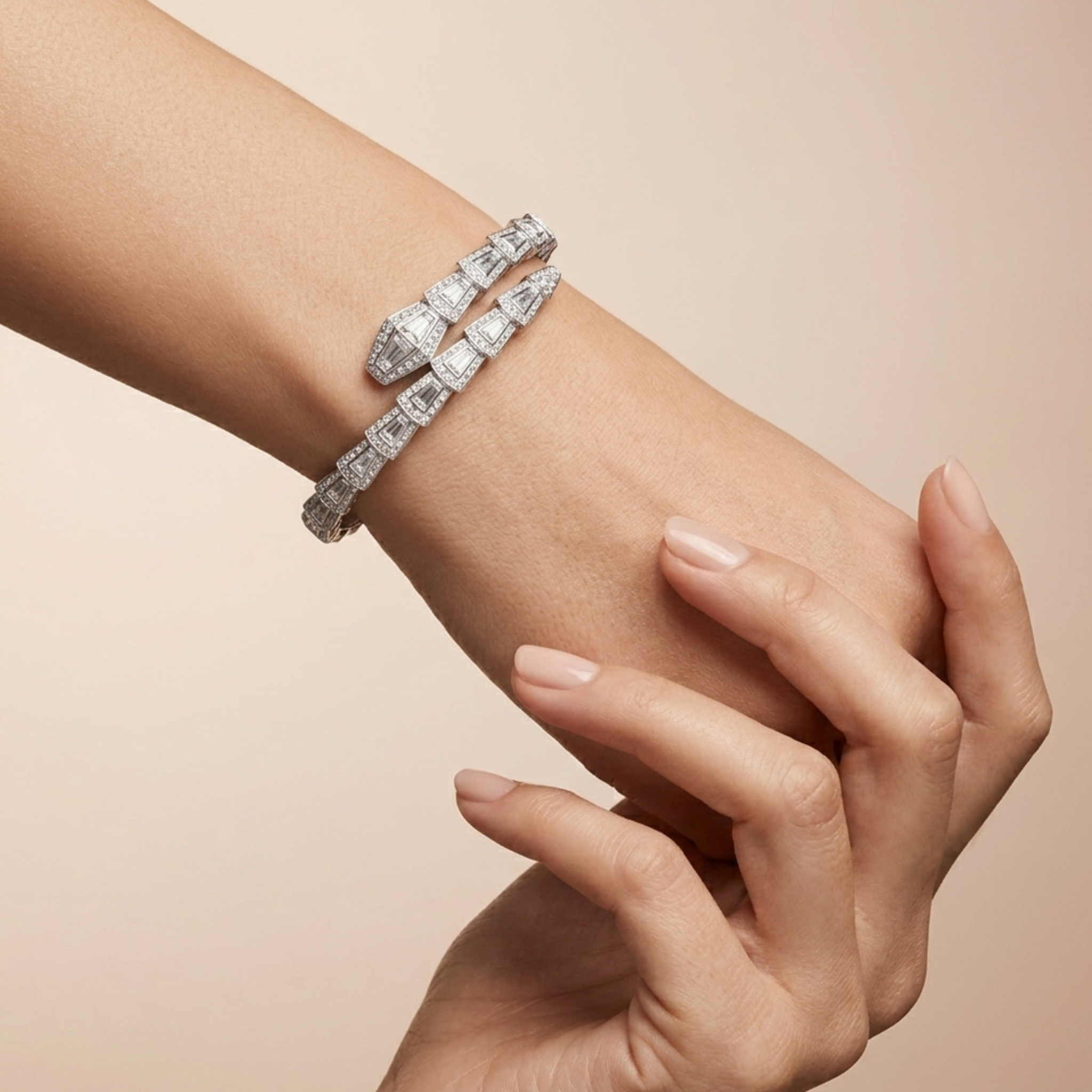 Serpentina Luxe Bracelet | 925 Silver Imported Jewellery | Ruaab