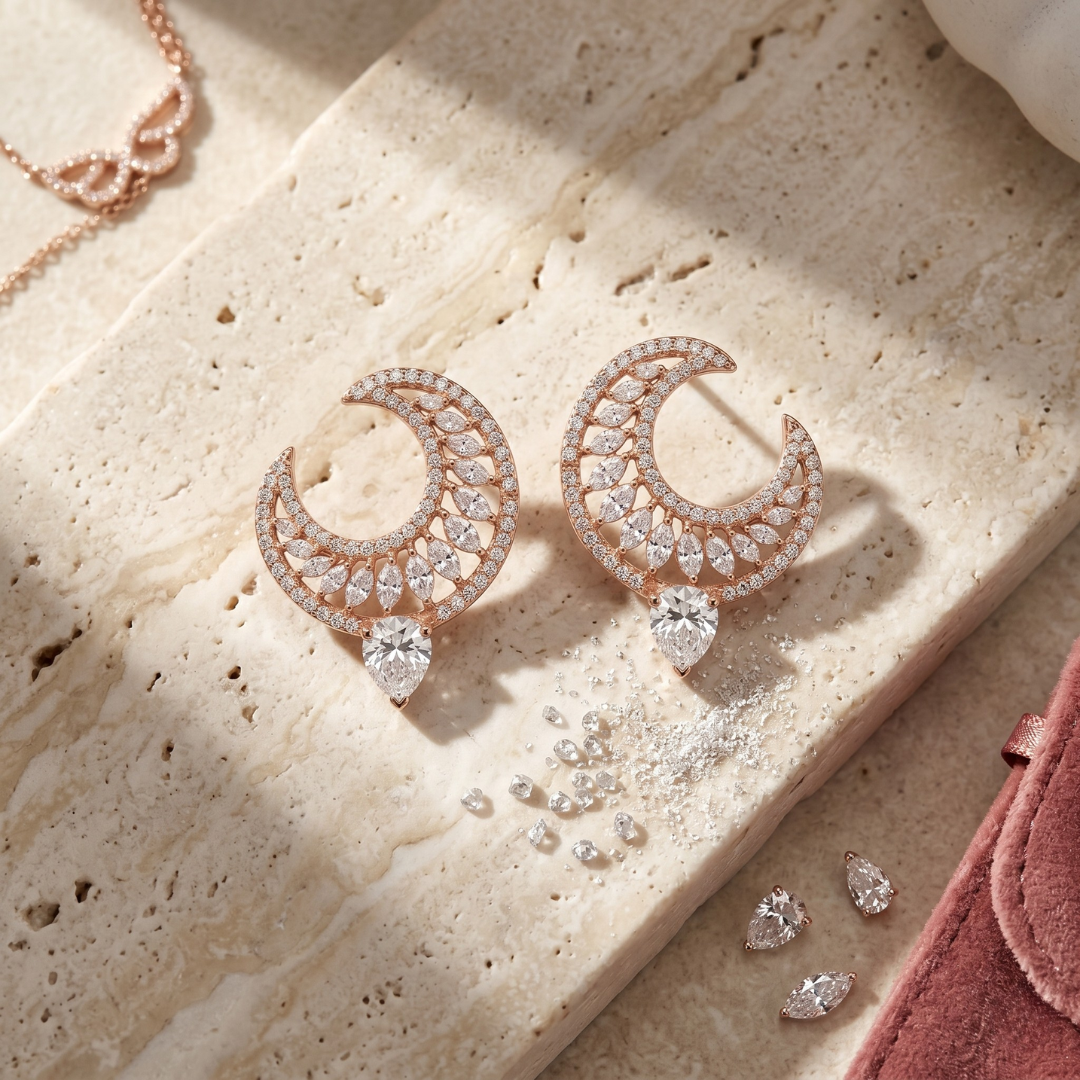 Luna Royale Diamond Studs